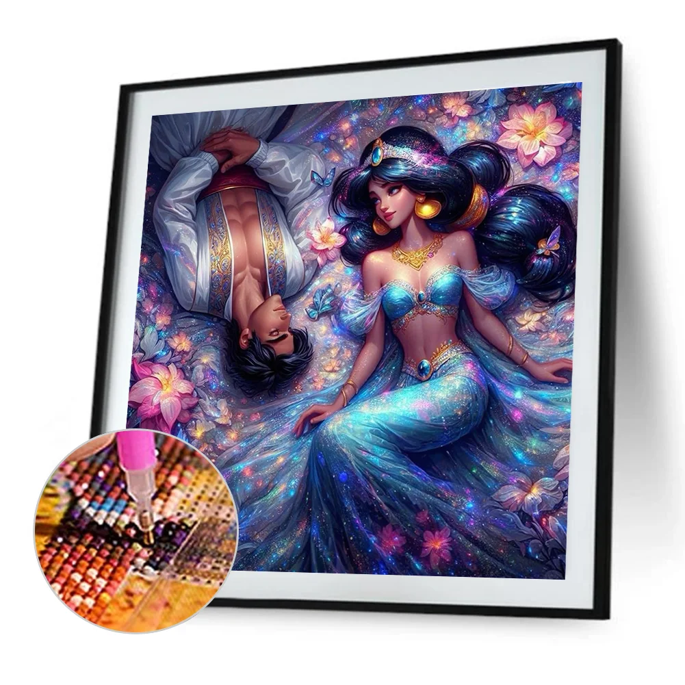 Diamond Painting - Full Round Drill - Princess Jasmine(Canvas|40*40cm)