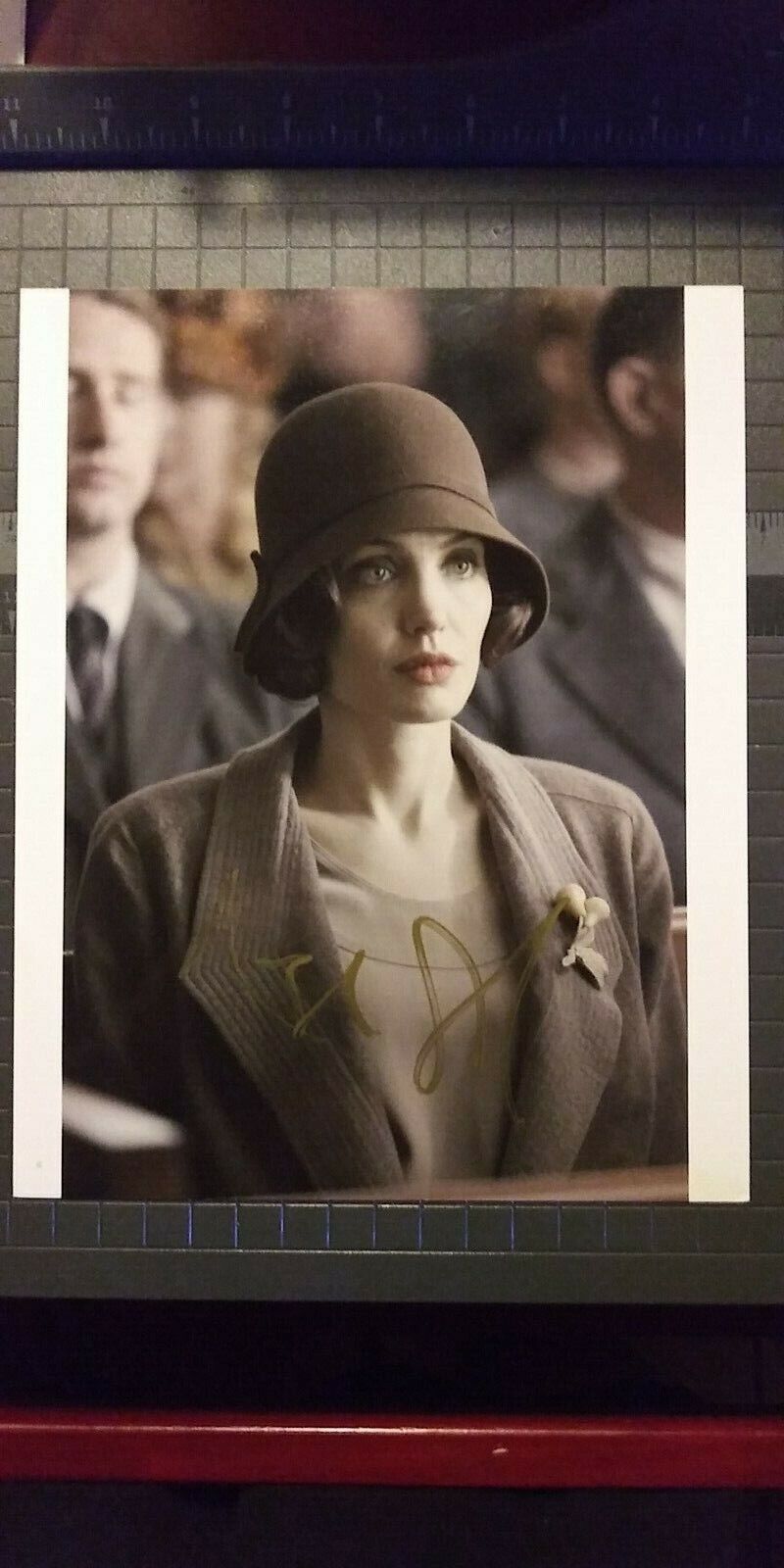 Angelina Jolie signed 8x10