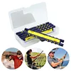 5Pcs Fishing Snelled Hook Holder Reusable Fishing Line Board Fishing Accessories