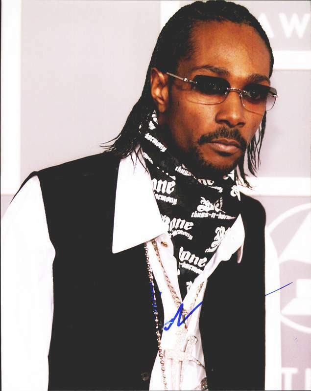 Bone Thugs N Harmony Krayzie Bone authentic signed 8x10 Photo Poster painting |CERT A00635