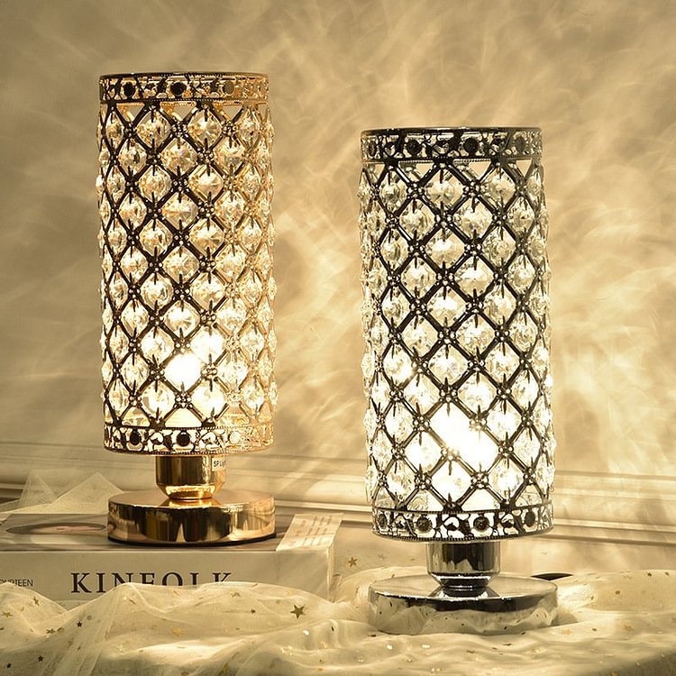 Modern Crystal Table Lamp CSTWIRE
