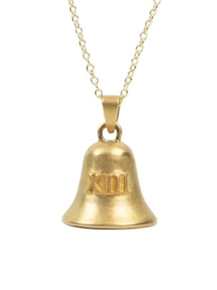 T.S Golden Bell Necklace