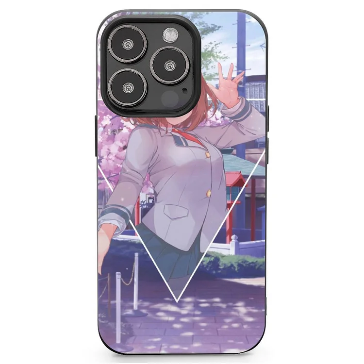 Ochaco Uraraka Anime My Hero Academia Phone Case Mobile Phone Shell IPhone 13 and iPhone14 Pro Max and IPhone 15 Plus Case - Heather Prints Shirts