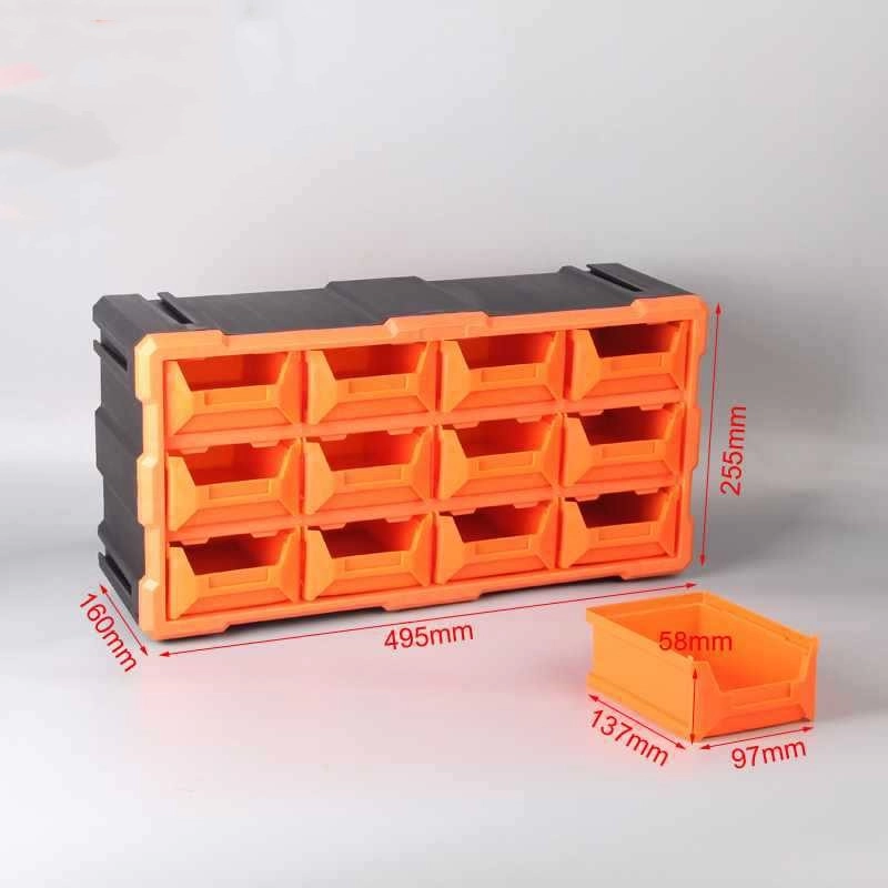 Casual Solid Color Plastic Storage Box
