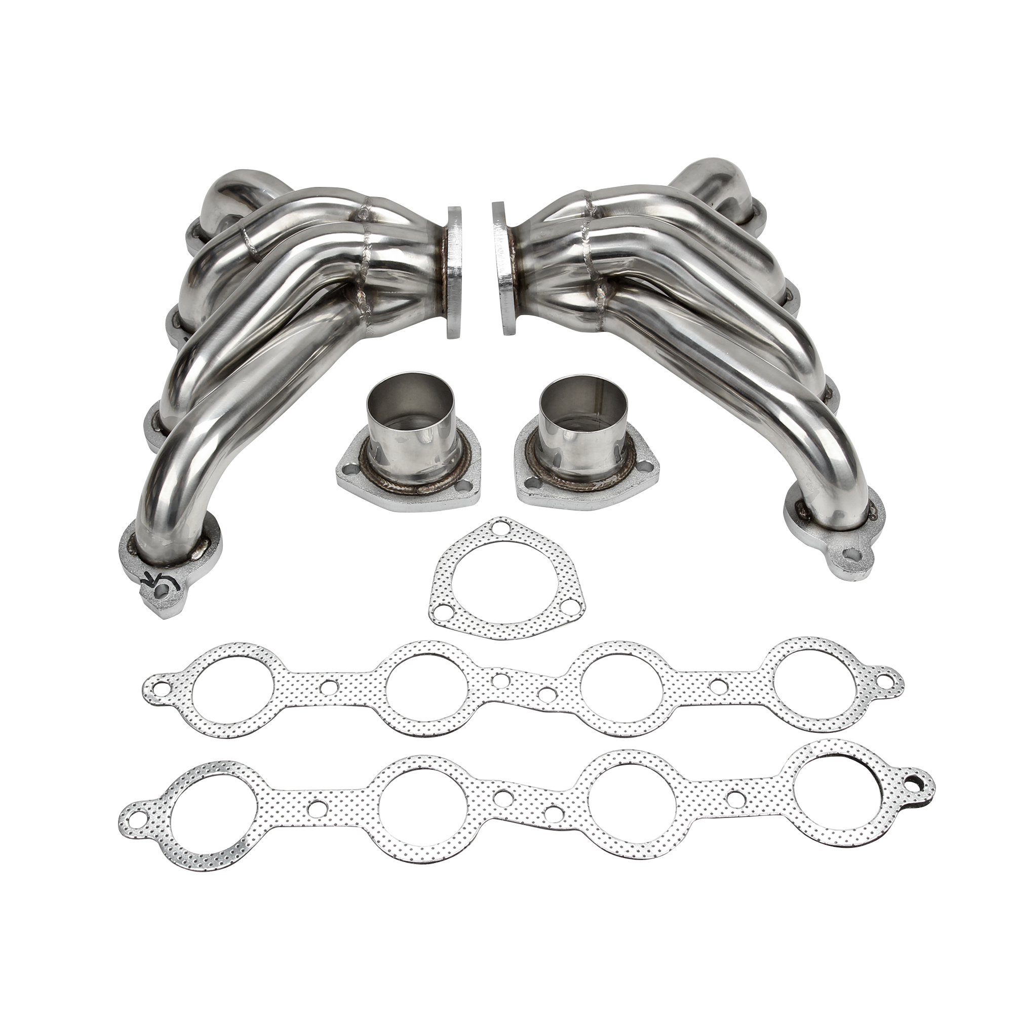 Chevy LS LS2 LS3 LS6 LS7 Shorty Chevelle Camaro Stainless Steel Exhaust