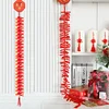 92LED 1.35m Electronic Firecracker Lamp with Sound AC220V LED String Light