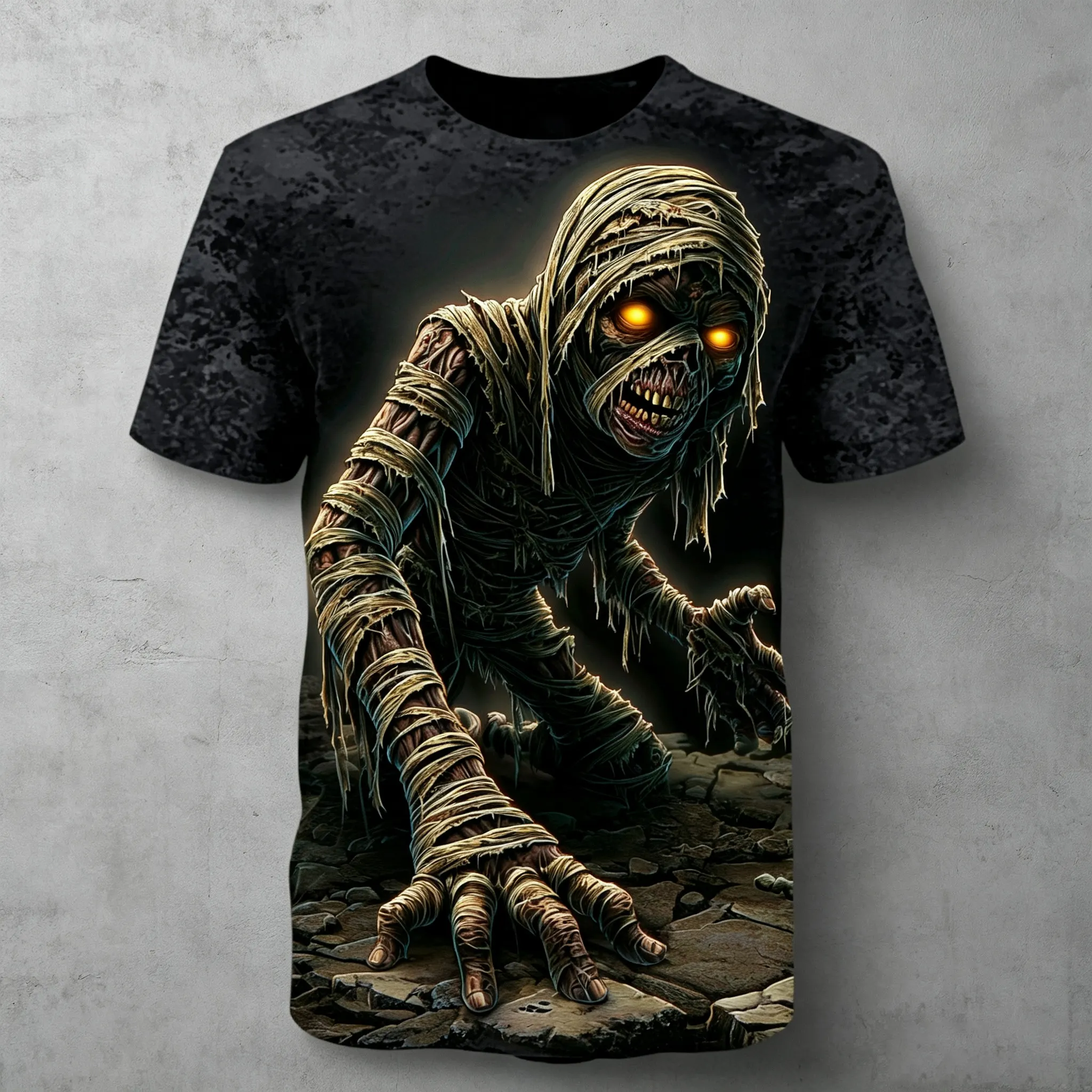 Men's Halloween Zombie 3d Printed T-shirt artswardrobe