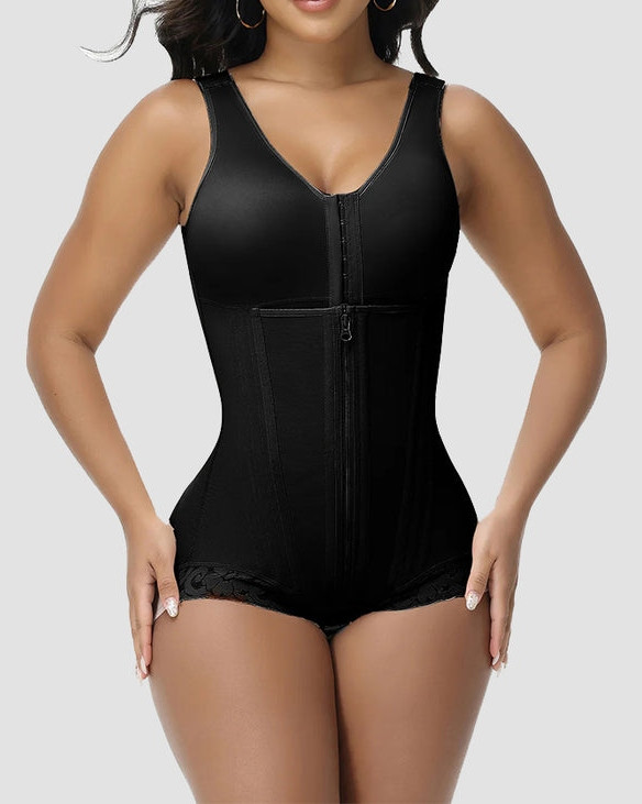 Double Layer Strong Tummy Control Thong Shapewear