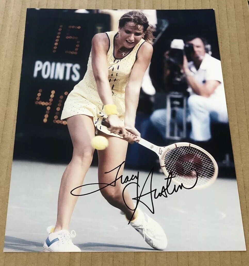 Tracy Austin #4 8x10 Signed Photo Poster painting w/ COA Tennis-Womens