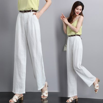 Casual Cotton-Blend Shift Pants QueenFunky