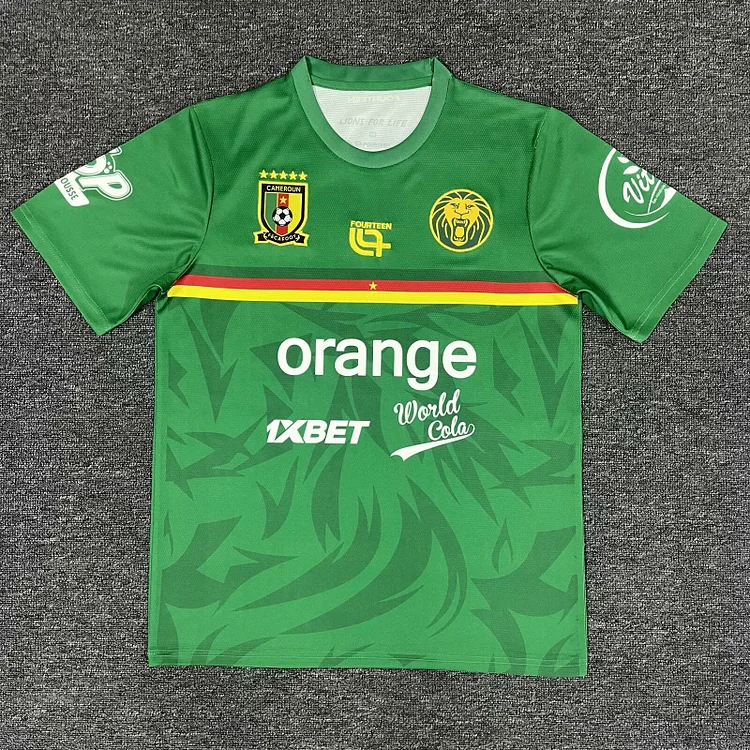 2025 Cameroon Green Training Jersey