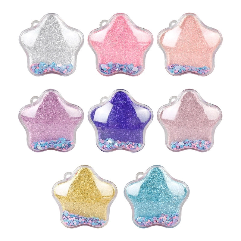 Cute Lady Cartoon Star Mermaid Plastic