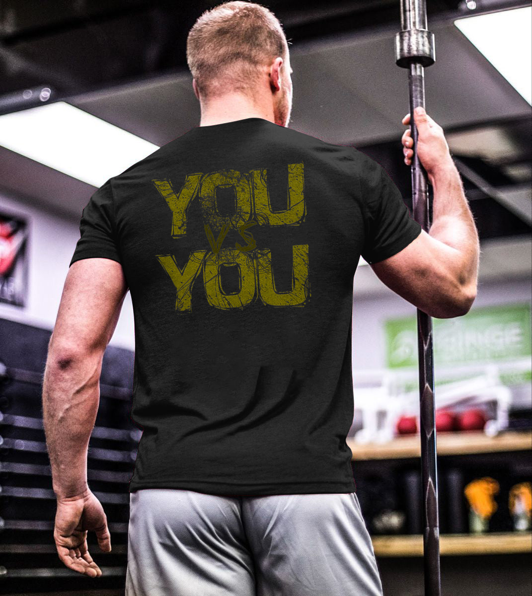 You Vs You Printed Men's T-shirt FitBeastWear