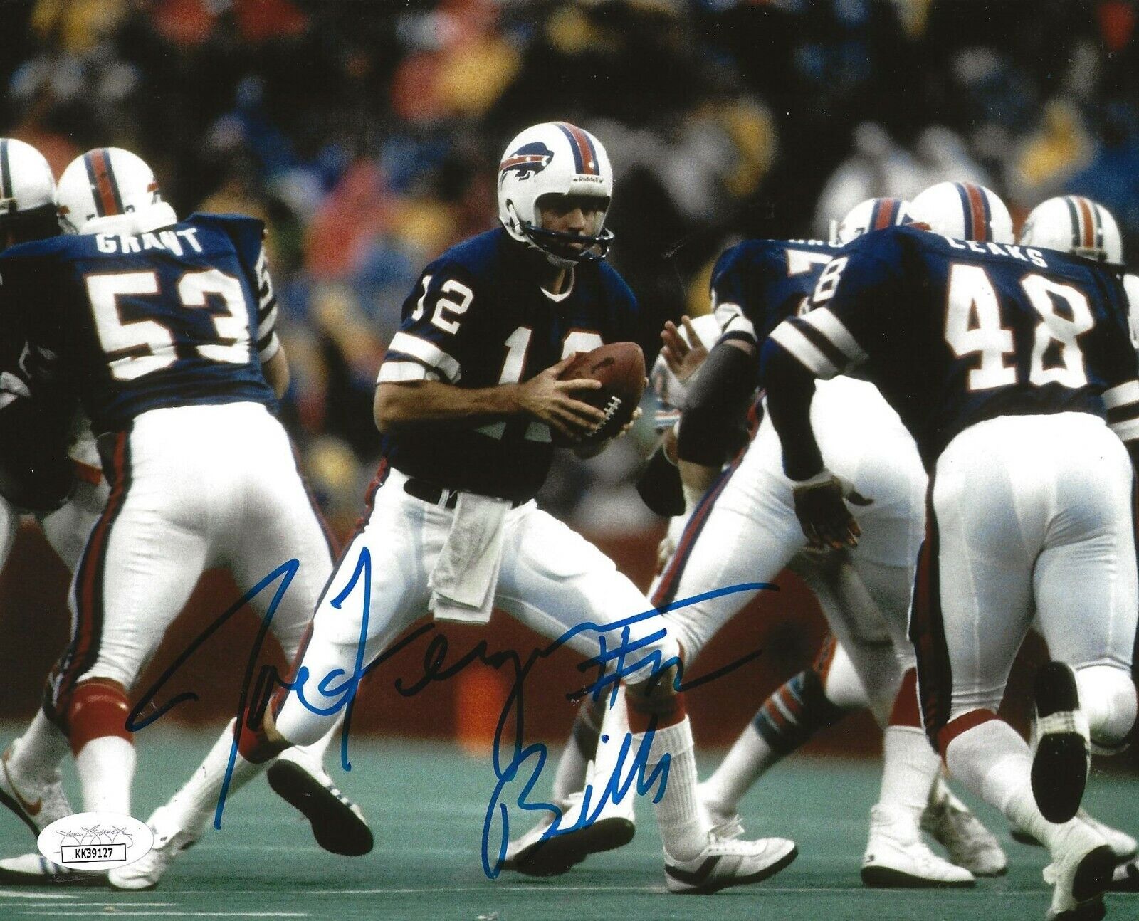 Joe Ferguson signed Buffalo Bills 8x10 Photo Poster painting autographed 3 JSA