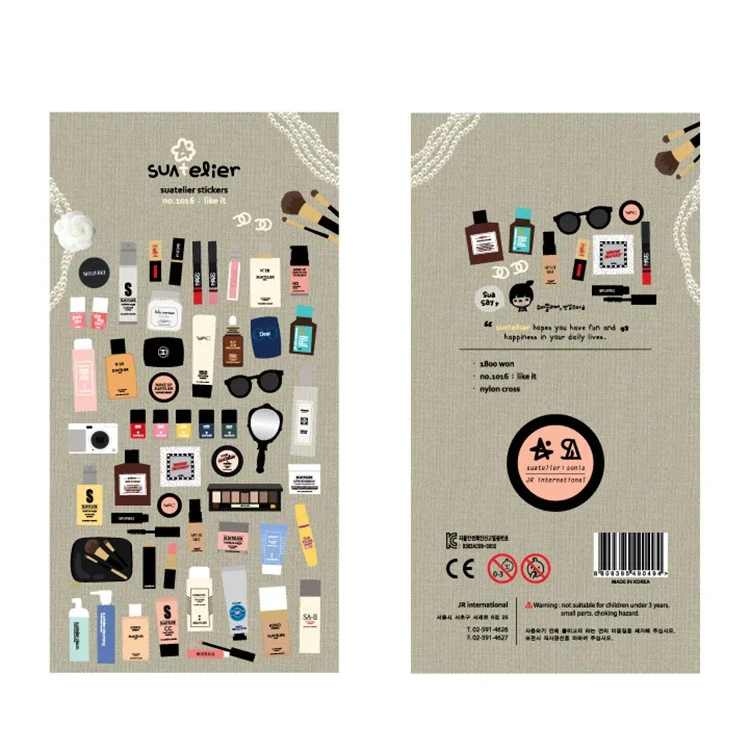 Cosmetic Album Decoration Sticker