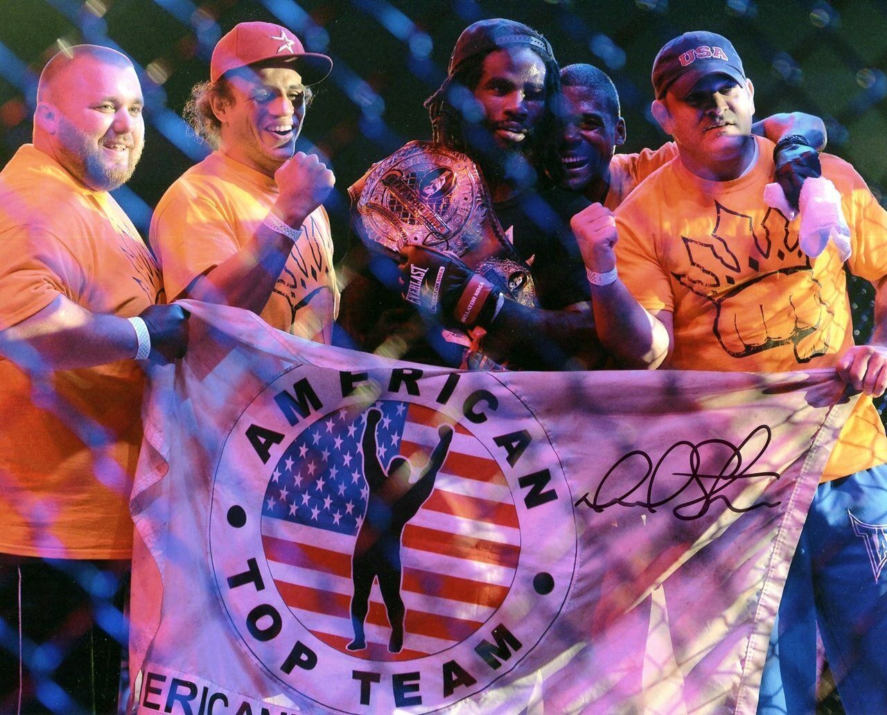 Daniel Straus Bellator Champion MMA Autographed Signed 8x10 Photo Poster painting CFS