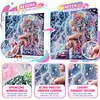 Rainy Beaded Girl Special Shaped 5D DIY Partial Drill Diamonds Dots Gem Art Kits for Adults Beginners Home Decor Diamond Dots Paintings Diamonds Paintings Gem Art 11.81 X11.81inch