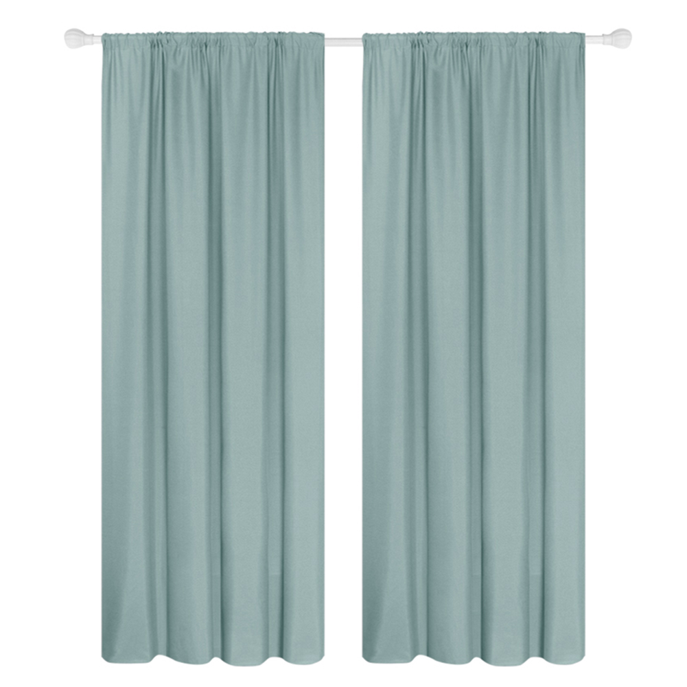 

Solid Linen Fabric Blackout Shading Curtain for Living Room Bedroom (1x2m, 501 Original
