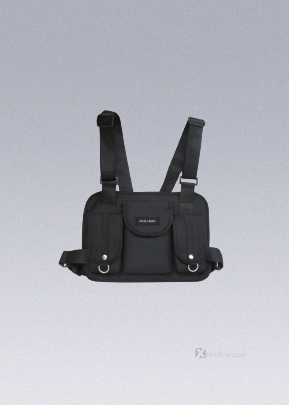 Black Chest Rig Techwear - X techwear-x