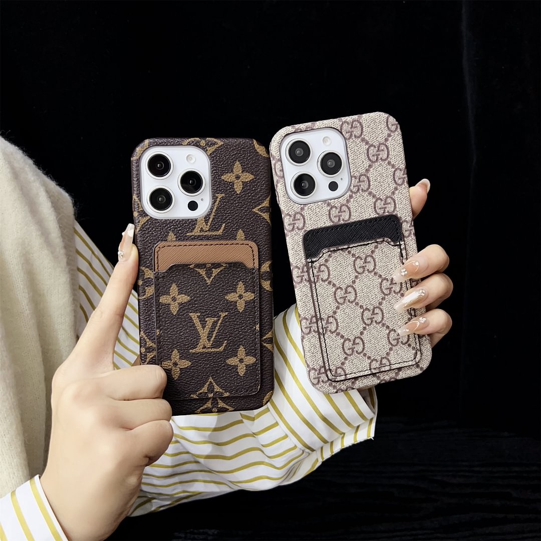 LV Card Holder iPhone Case Gucci Samsung Galaxy Cover