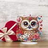 DIY Love Owl Acrylic Special Shape Diamond Painting Desktop Ornaments