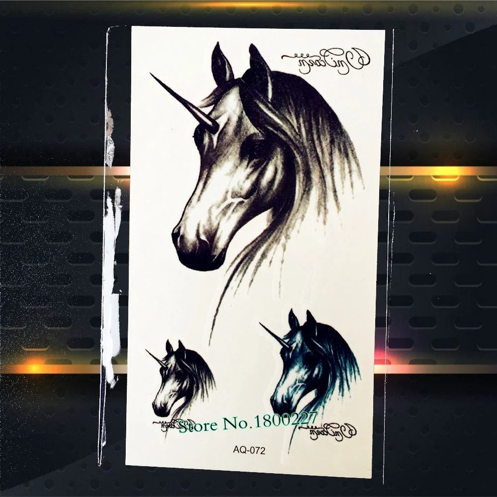 1PC Fashion Crystal Diamond Design Temporary Tattoo Sticker PAQ-003 Children Gifts Waterproof Tattoo Paste Black Navy Blue Tatto