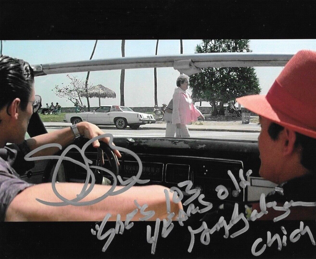 * STEVEN BAUER & ANGEL SALAZAR * signed 8x10 Photo Poster painting * SCARFACE * PROOF * 8