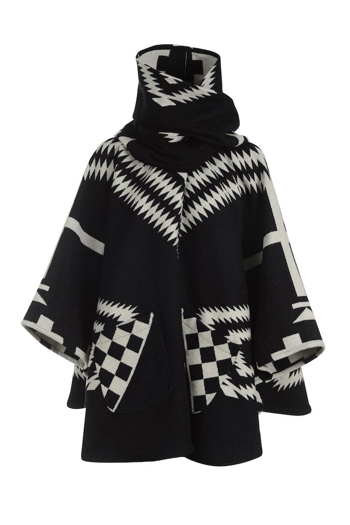 Los Ojos Mid-Length Cloak