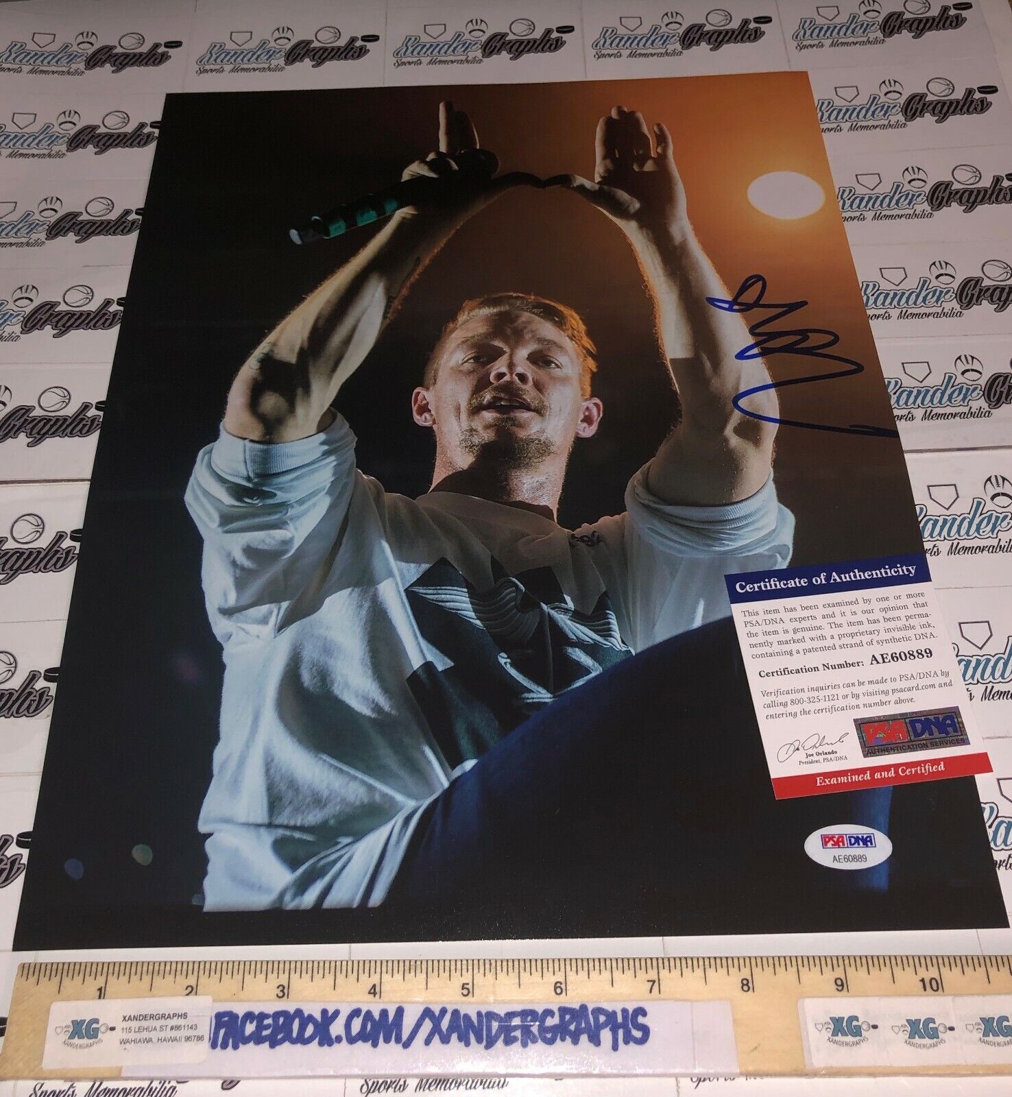 DIPLO THOMAS PENTZ SIGNED AUTOGRAPHED 11X14 Photo Poster paintingGRAPH Photo Poster painting DJ-PSA DNA COA