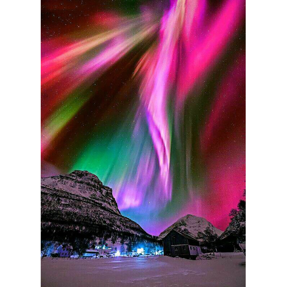 

Fantasy Aurora - Round Drill Diamond Painting - 30*40CM, 501 Original
