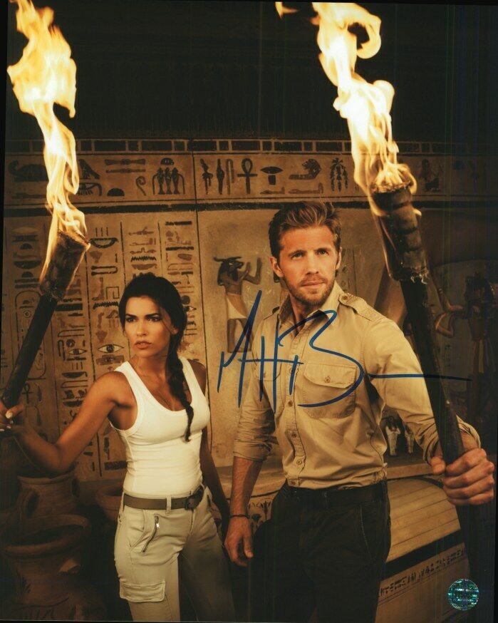 Matt Barr - Blood & Treasure Autographed Original 8x10 Photo Poster painting LOA TTM