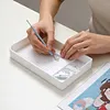 Organiseur de plateau de peinture en diamant Plateau de tri en diamant en plastique avec perles en diamants pour adultes, accessoires et outils pour c