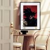 A3 & 4K Size Angry Son Goku Black Decorative Painting - Dragon Ball - HuangGua Studio