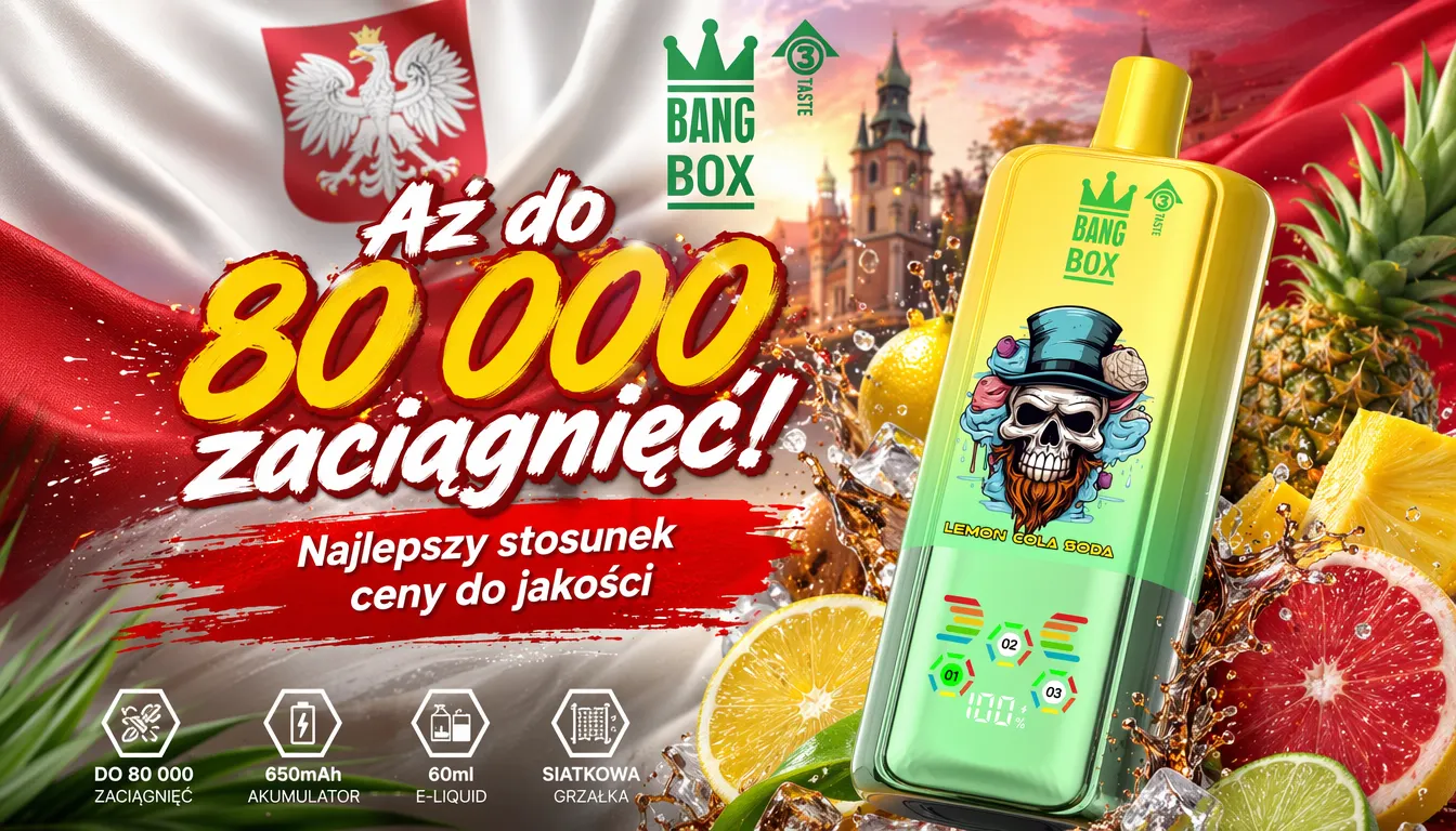 Zestaw 3 w 1, 80 000 zaciągnięć, 60 ml