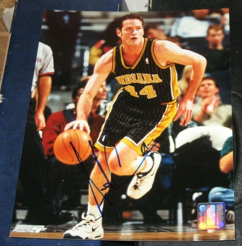 Austin Croshere Indiana Pacers SIGNED AUTOGRAPHED Photo Poster painting FILE 8x10 Basketball