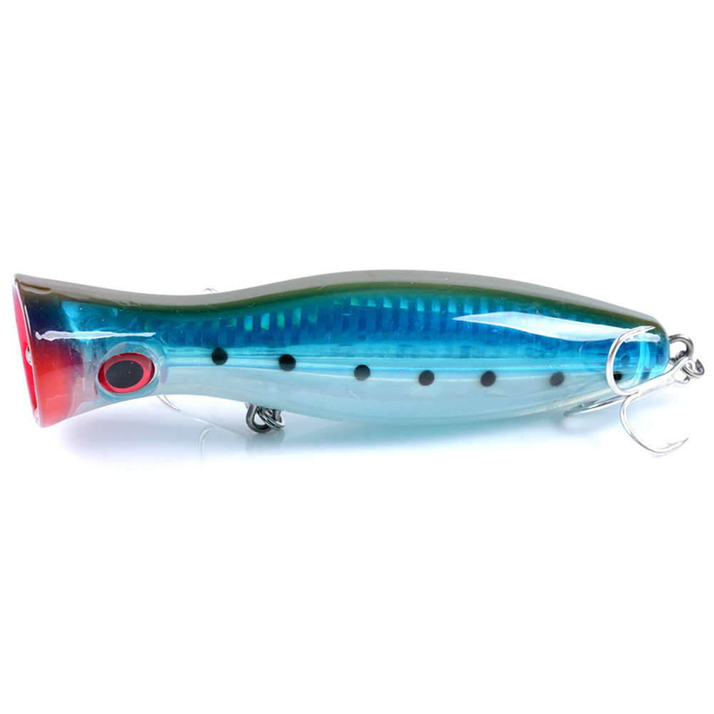 

Fishing Lures 12.5cm 40.3g Topwater Popper Bait Artificial Wobblers Tackle, 501 Original