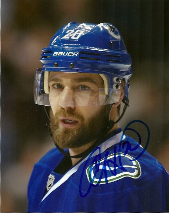 Vancouver Canucks Chris Higgins Autographed Signed 8x10 Photo Poster painting COA SIX