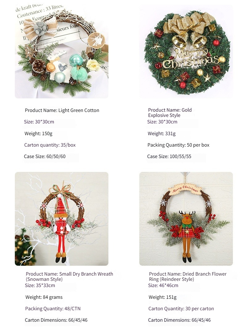 Tegooe Premium Christmas Wreath Collection