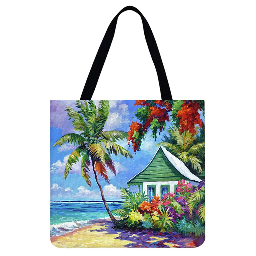 Linen Tote Bag - Landscape