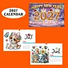 2027 New DIY Diamond Painting Wall Calendar Kit 12-Month Flip Calendar Design Home Decor