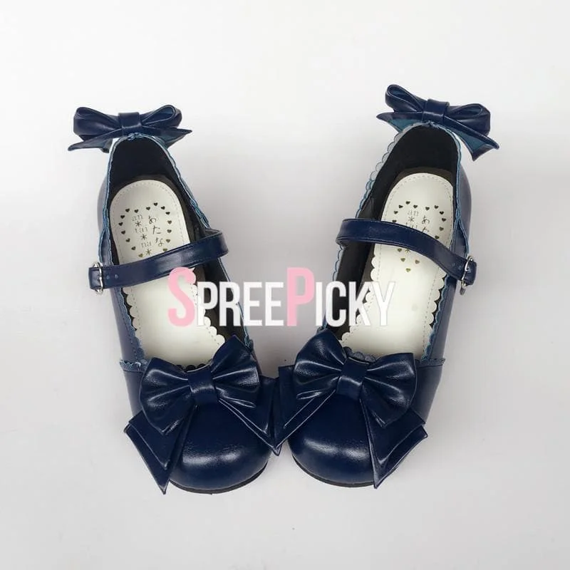 Sailor Navy Dolly Lolita Shoes SP1710348