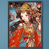 Diamond Painting-DIY Special Shaped Drill Pearl Painting Chinese Girl