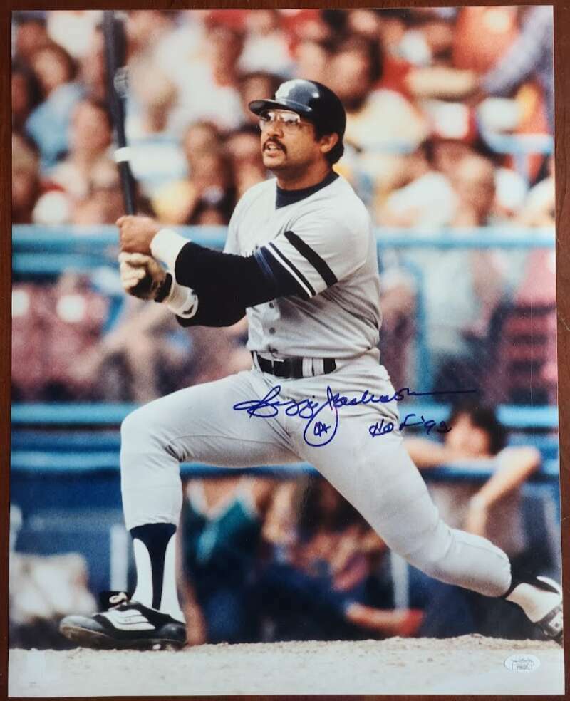 Reggie Jackson JSA Coa Signed 16x20 Photo Poster painting Autograph