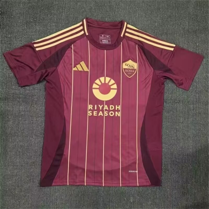 24/25 Roma Home Thai Quality Football Shirt 