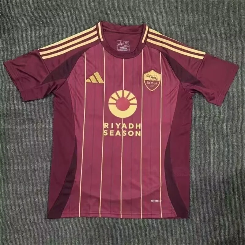 24/25 Roma Home Thai Quality Football Shirt 