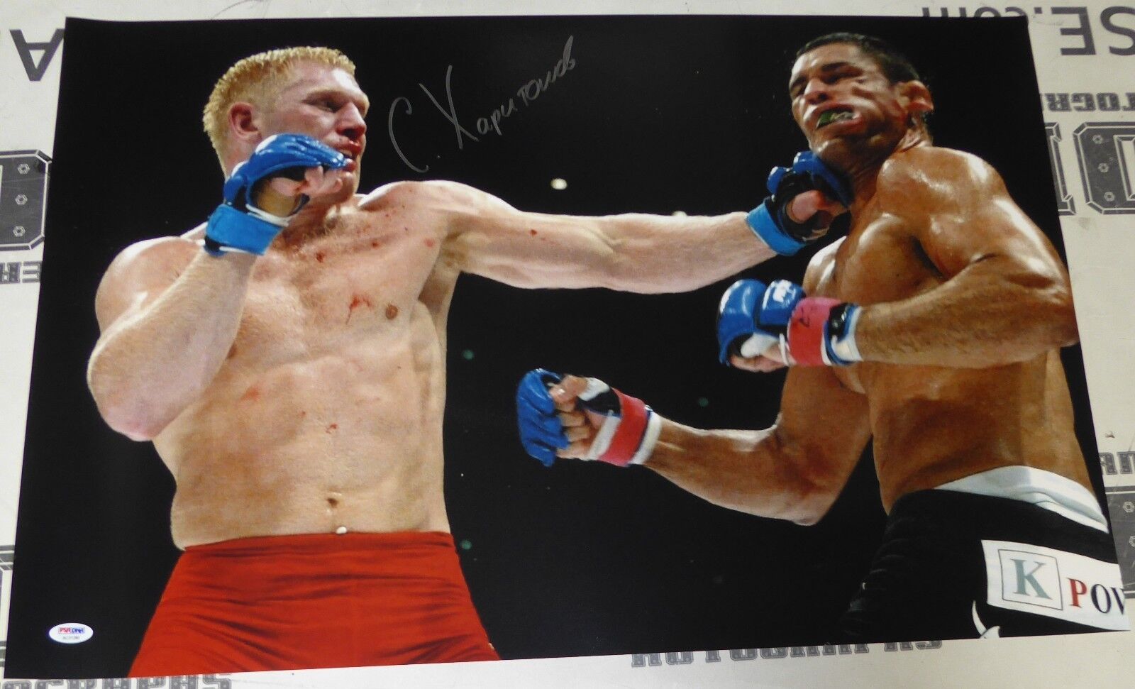 Sergei Kharitonov Signed 20x30 Photo Poster painting PSA/DNA StrikeForce Pride FC Bellator UFC