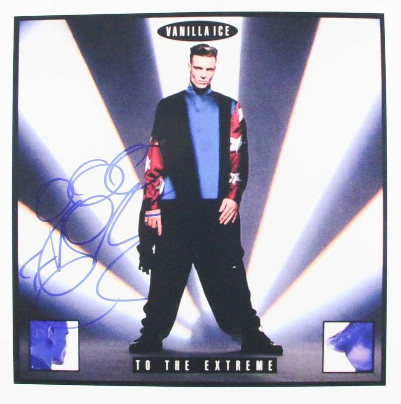 Vanilla Ice Signed Autographed To The Extreme