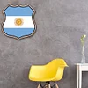 Argentine Flag - Shield Vintage Metal Signs(12*12Inch)