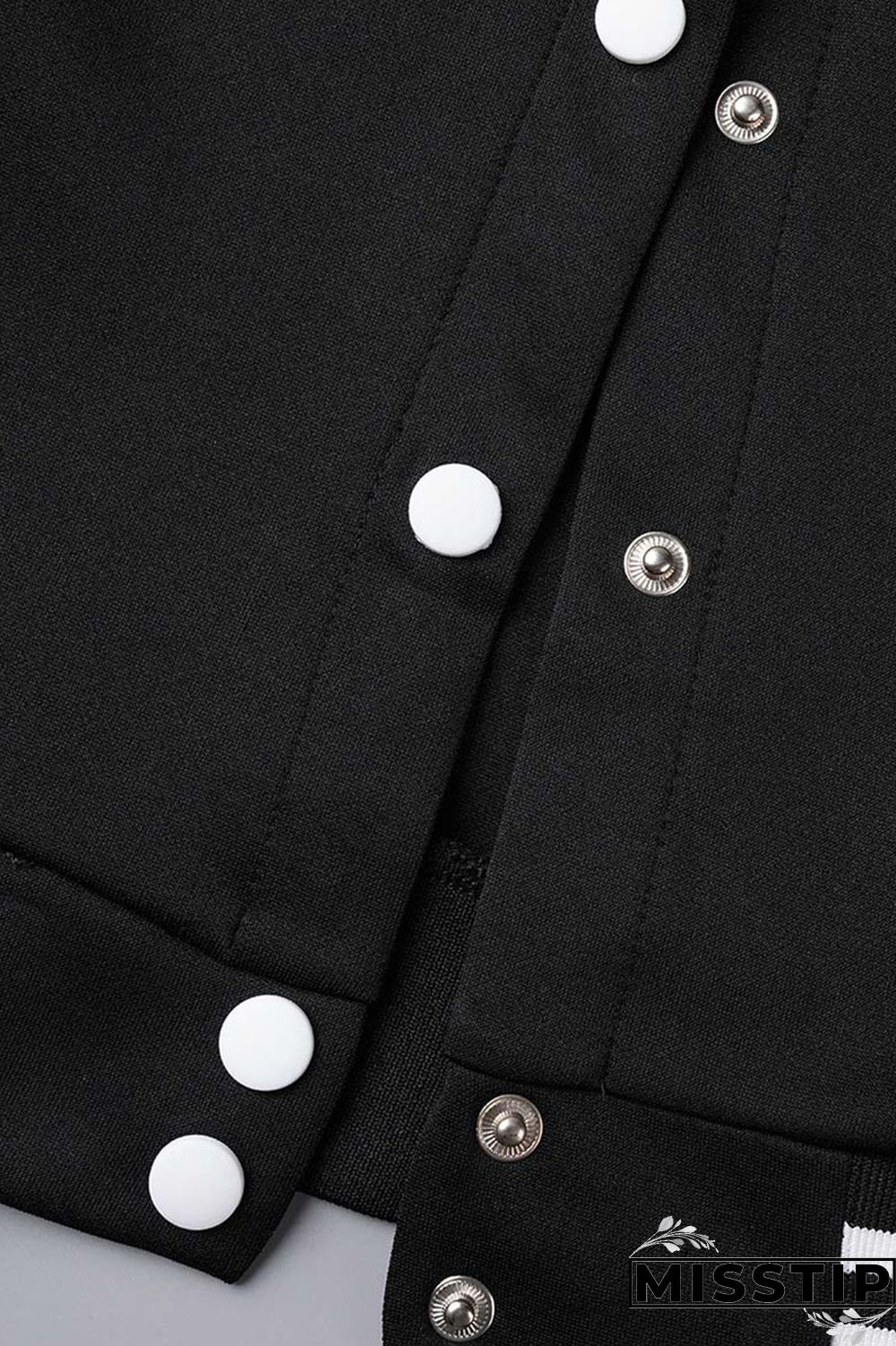 Green Casual Solid Patchwork Buckle Long Sleeve Two Pieces