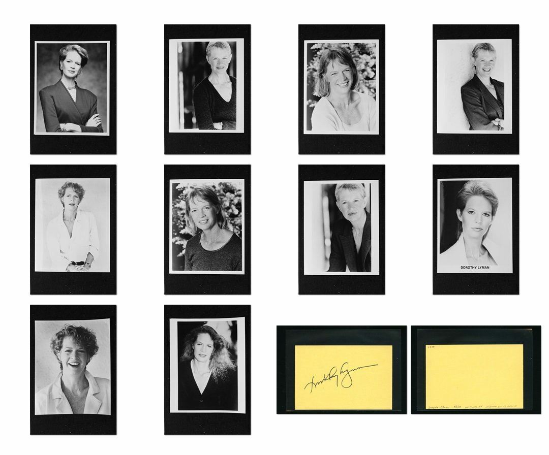 Dorothy Lyman - Signed Autograph and Headshot Photo Poster painting set - Another World